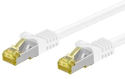 OEM S/FTP patch cable Cat 7, with RJ45 connectors, LSOH, 0.25m,...