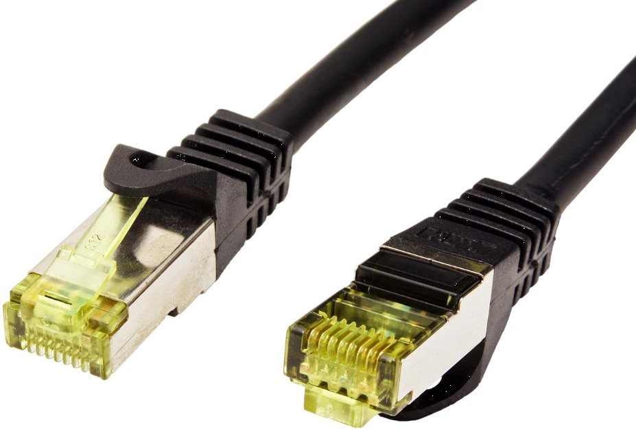 OEM S/FTP Patch Cable Cat 7, with RJ45 Connectors, LSOH, 0.25m,...