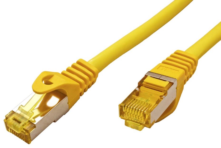 OEM S/FTP patch cable Cat 7, with RJ45 connectors, LSOH, 0.5m,...