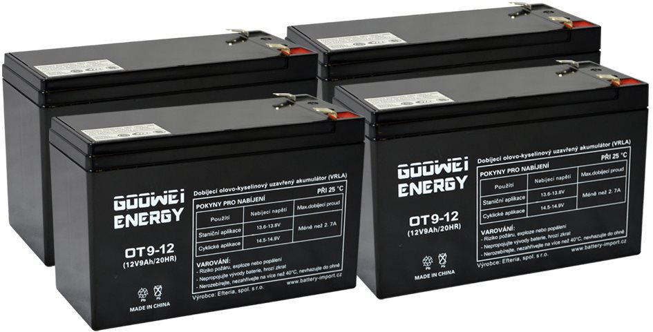 GOOWEI RBC132 Szünetmentes táp akkumulátor