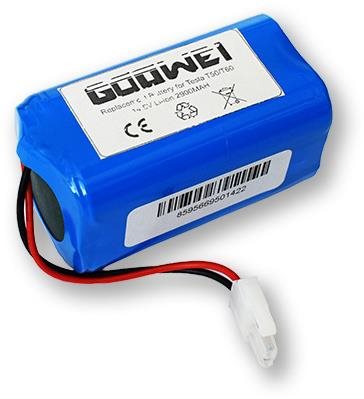 GOOWEI na TESLA RoboStar T50/T60/T80 PRO, 2 900 mAh Nabíjateľná...