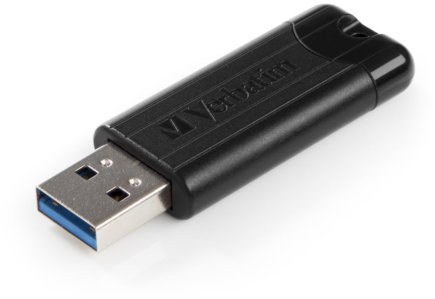 VERBATIM Store 'n' Go PinStripe 16 GB USB 3.0 fekete Pendrive