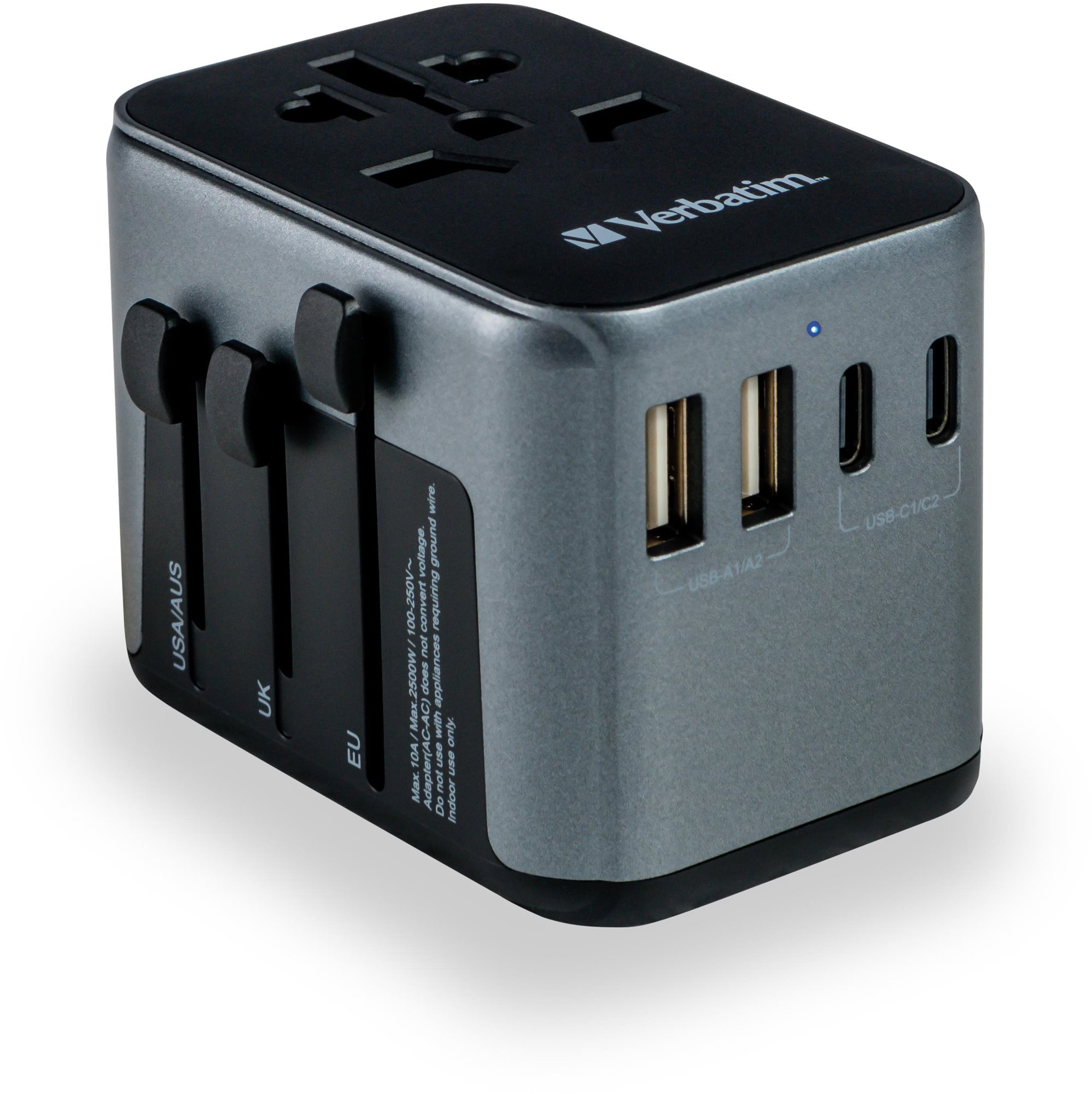 VERBATIM Universal Travel Adapter UTA-03 PD 30W Reiseadapter