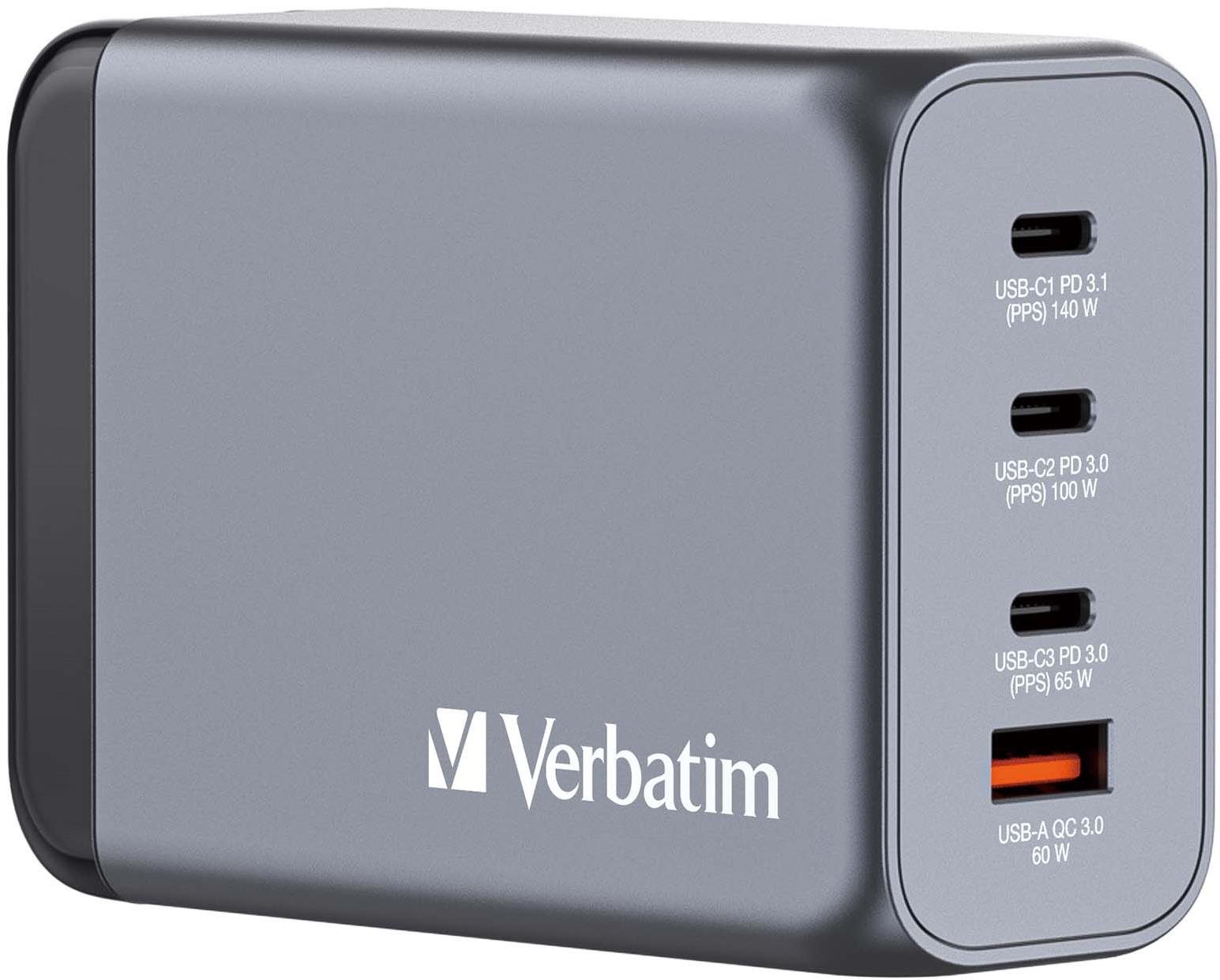 VERBATIM GaN töltő 240W GNC-240 Töltő adapter