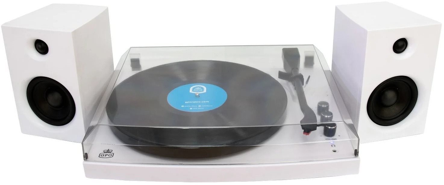 GPO Piccadilly White Platine vinyle