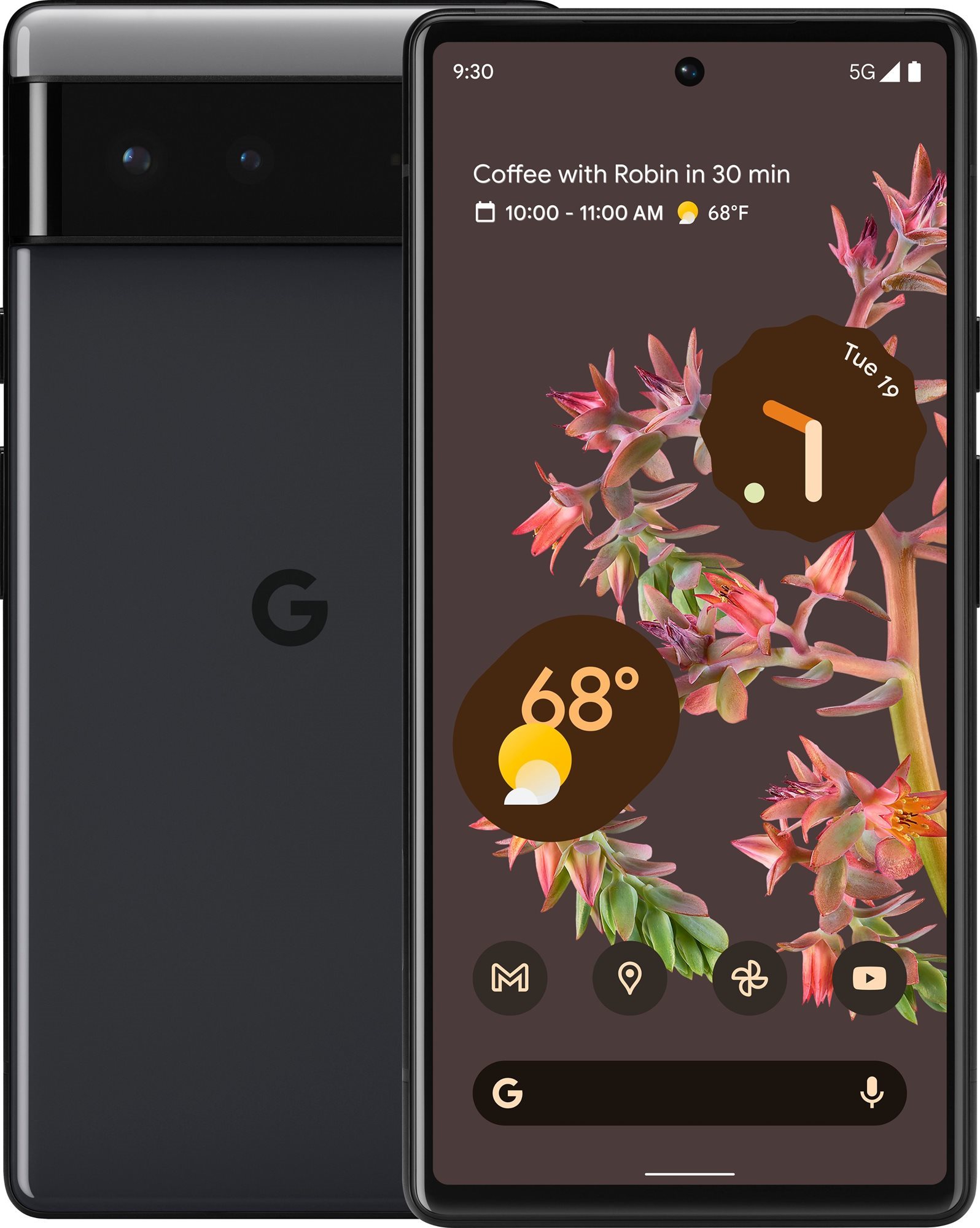 Google Pixel 6 5G 8 GB/128 GB, čierny Mobilný telefón