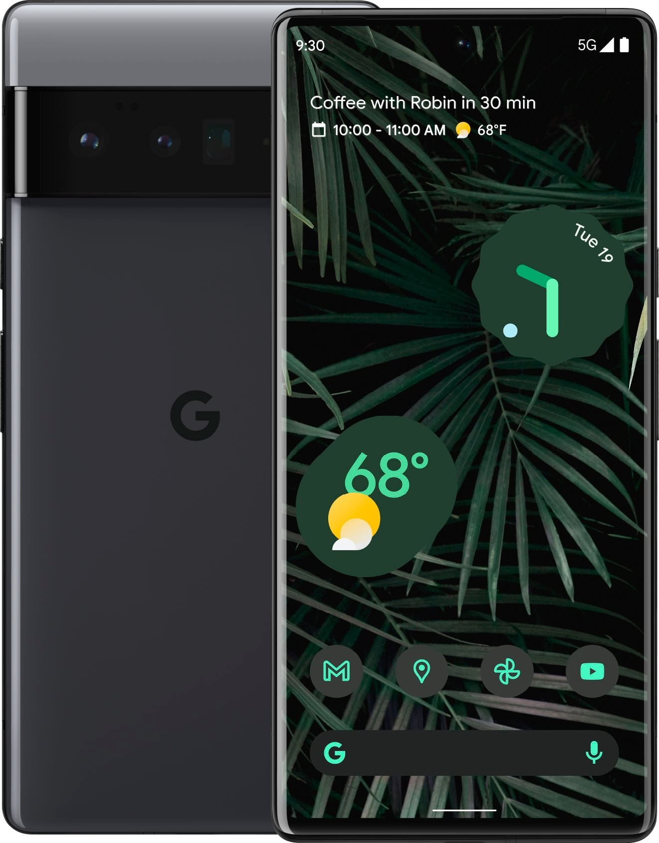 Google Pixel 6 Pro 5G 12Go/128Go noir Téléphone portable