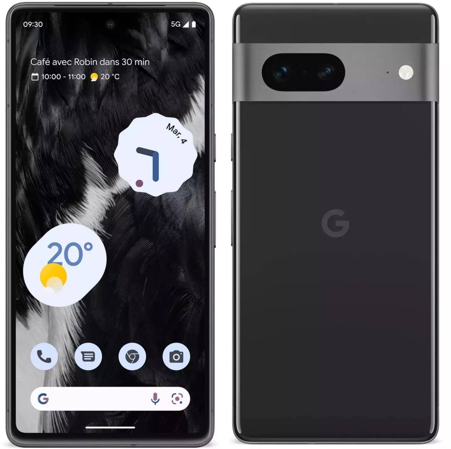 Google Pixel 7 5G 8 GB/256 GB čierny Mobilný telefón
