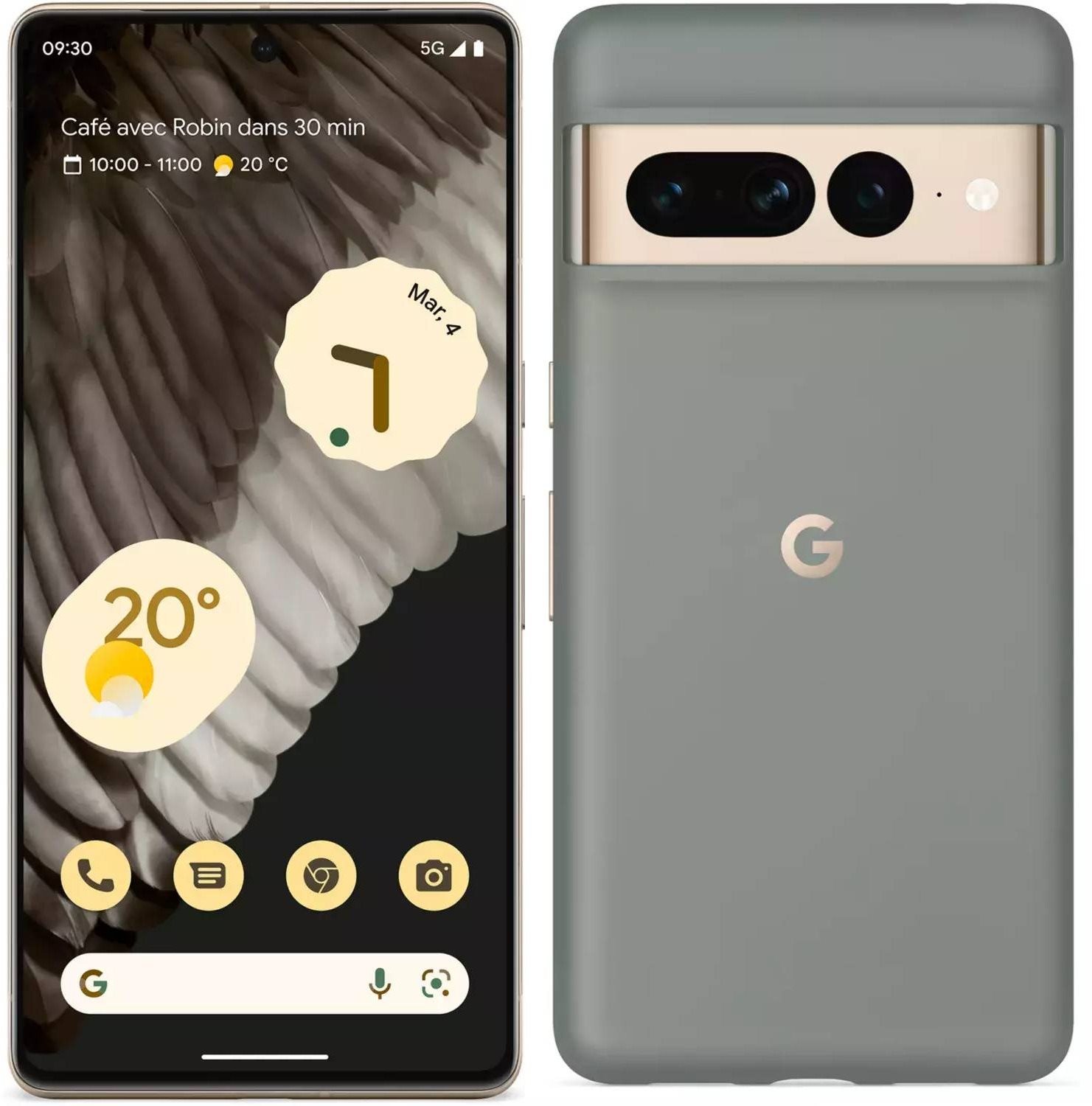 Google Pixel 7 Pro 5G 12 GB/256 GB zöld Mobiltelefon