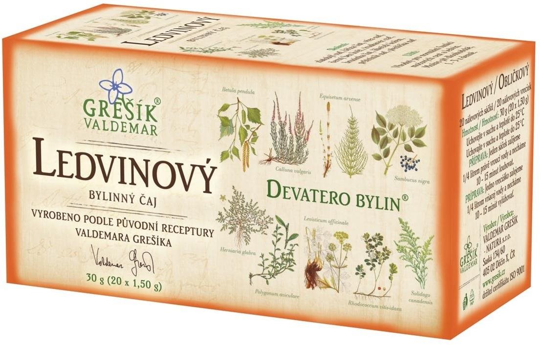 Grešík Devätoro bylín Obličkový, 20 n. s. Čaj