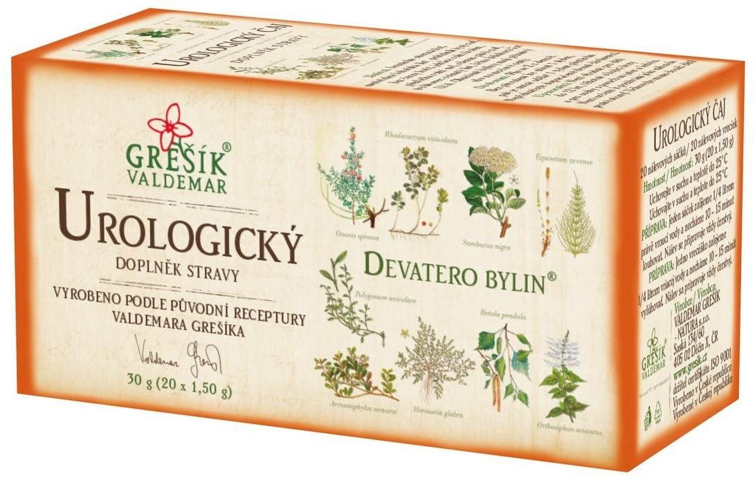 Grešík Devätoro bylín Urologický, 20 n. s. Čaj