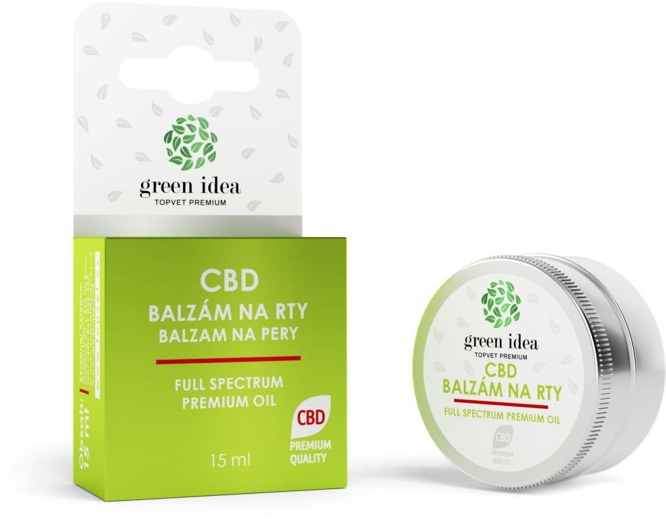 CBD balzam na pery Balzam na pery