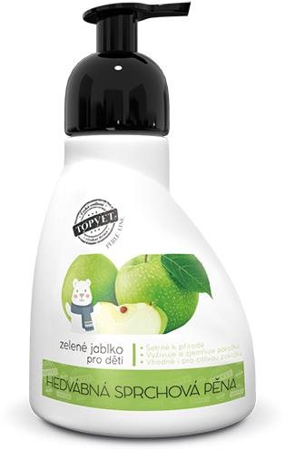 Perlé Cosmetic - Sprchová pena - zelené jablko - vhodné pre deti...