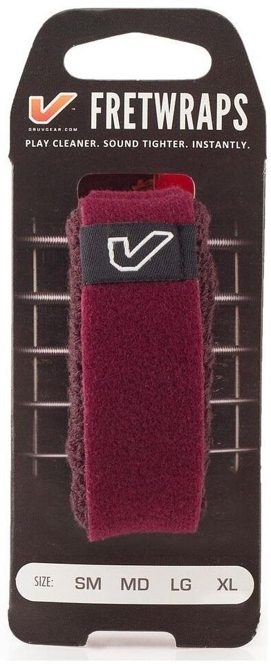 GRUVGEAR FretWraps Burgundy Medium Tlmič na struny