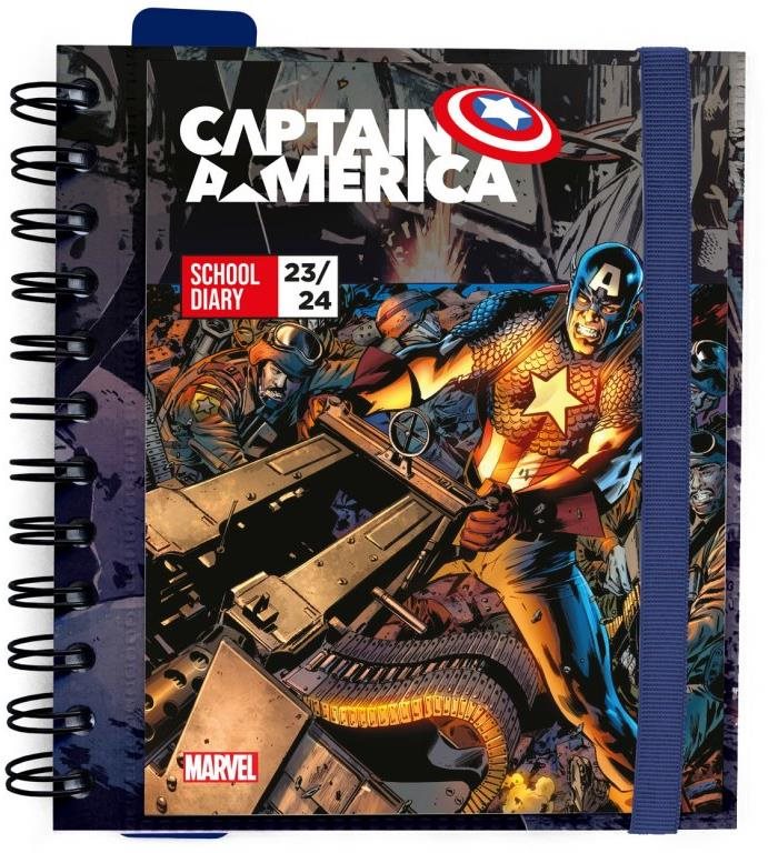 Marvel: Captain America - denní diář Diář