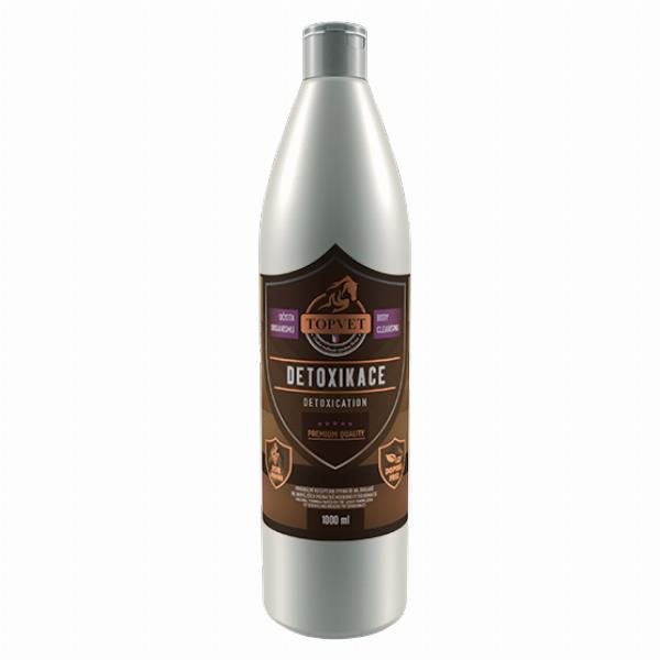 Topvet Sirup Detoxikácia 1000 ml Doplnok stravy pre kone
