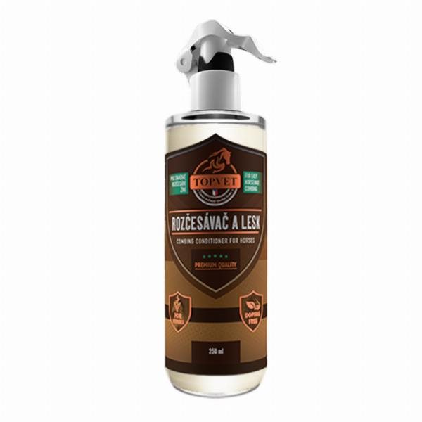 Topvet Rozčesávač a lesk 250 ml Sprej na srsť