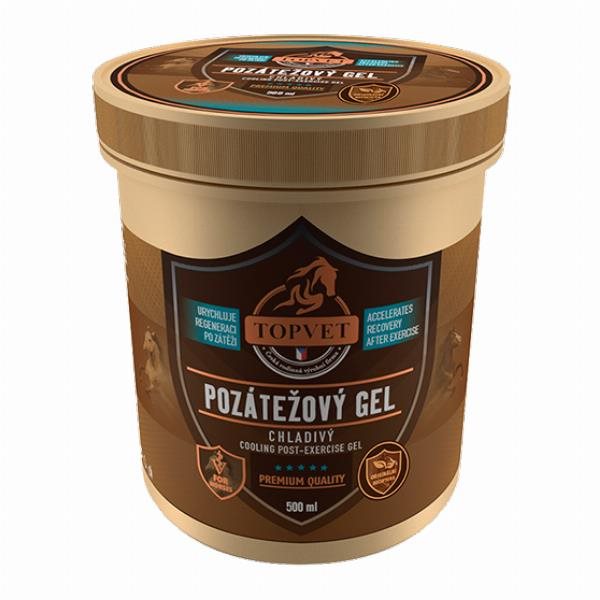 Topvet Pozáťažový gél chladivý 500 ml Masť