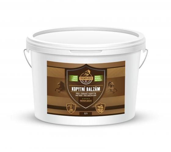 Topvet Balzam na kopytá pre zdravé kopyto 2 700 ml Balzam