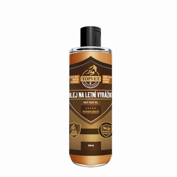 Topvet Olej na letnú vyrážku 250 ml Doplnok stravy pre kone
