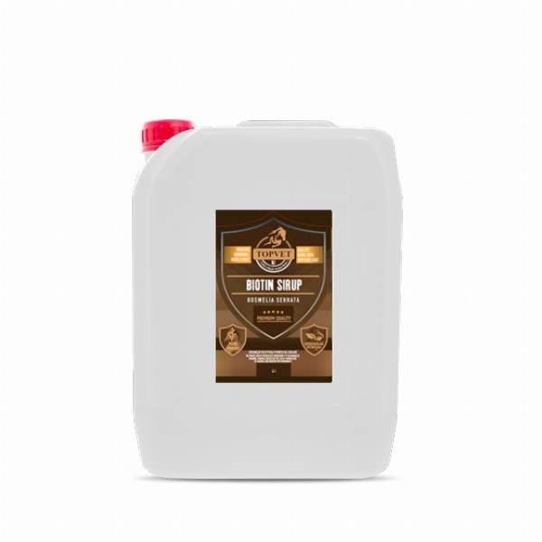 Topvet Sirup Biotín s bosweliou 5 l Doplnok stravy pre kone