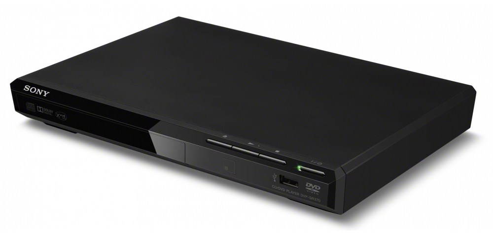 Sony DVP-SR370, Black DVD player