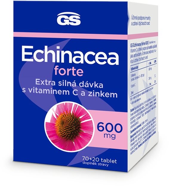 GS Echinacea Forte 600, 70+20 tablet Echinacea