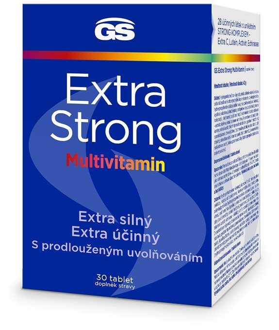 GS Extra Strong Multivitamin, 30 tablet Multivitamín