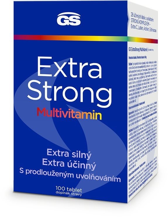 GS Extra Strong Multivitamin, 100 tablet Multivitamín