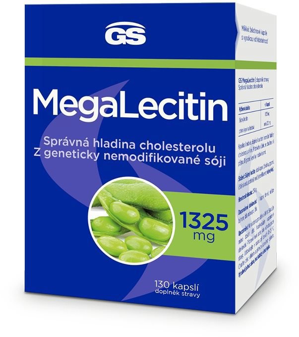 GS MegaLecitin, 130 kapslí Doplněk stravy