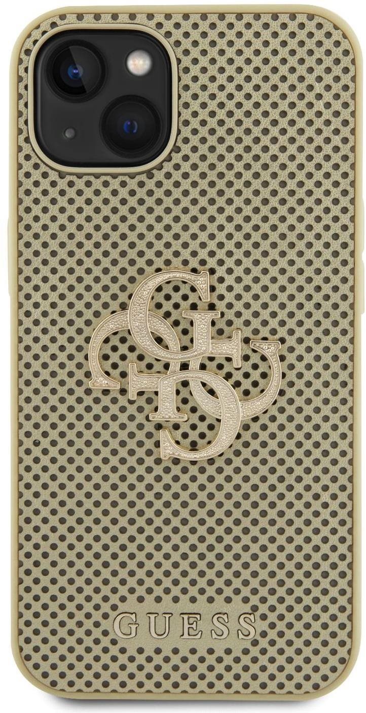 Guess PU Perforated 4G Glitter Metal Logo Zadný Kryt na iPhone 13...