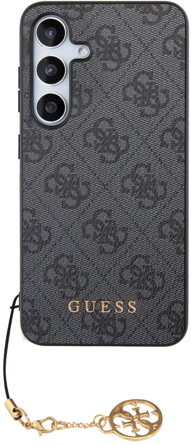Guess 4G Charms Samsung Galaxy S24+ szürke tok Telefon tok