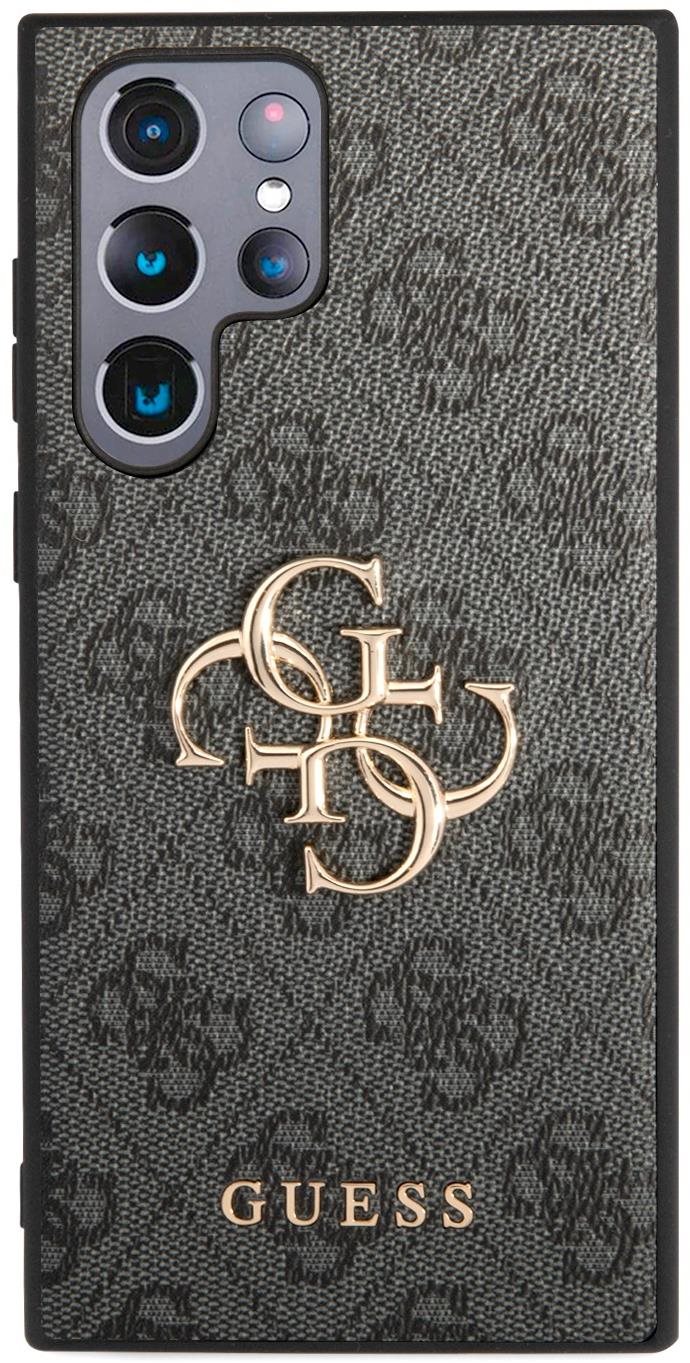 Guess PU 4G Metal Logo Backcover für das Samsung Galaxy S24 Ultra...