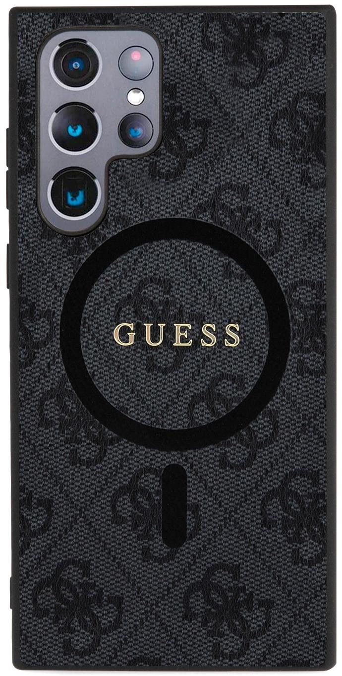 Guess PU Leather 4G Colored Ring Samsung Galaxy S24 Ultra MagSafe...