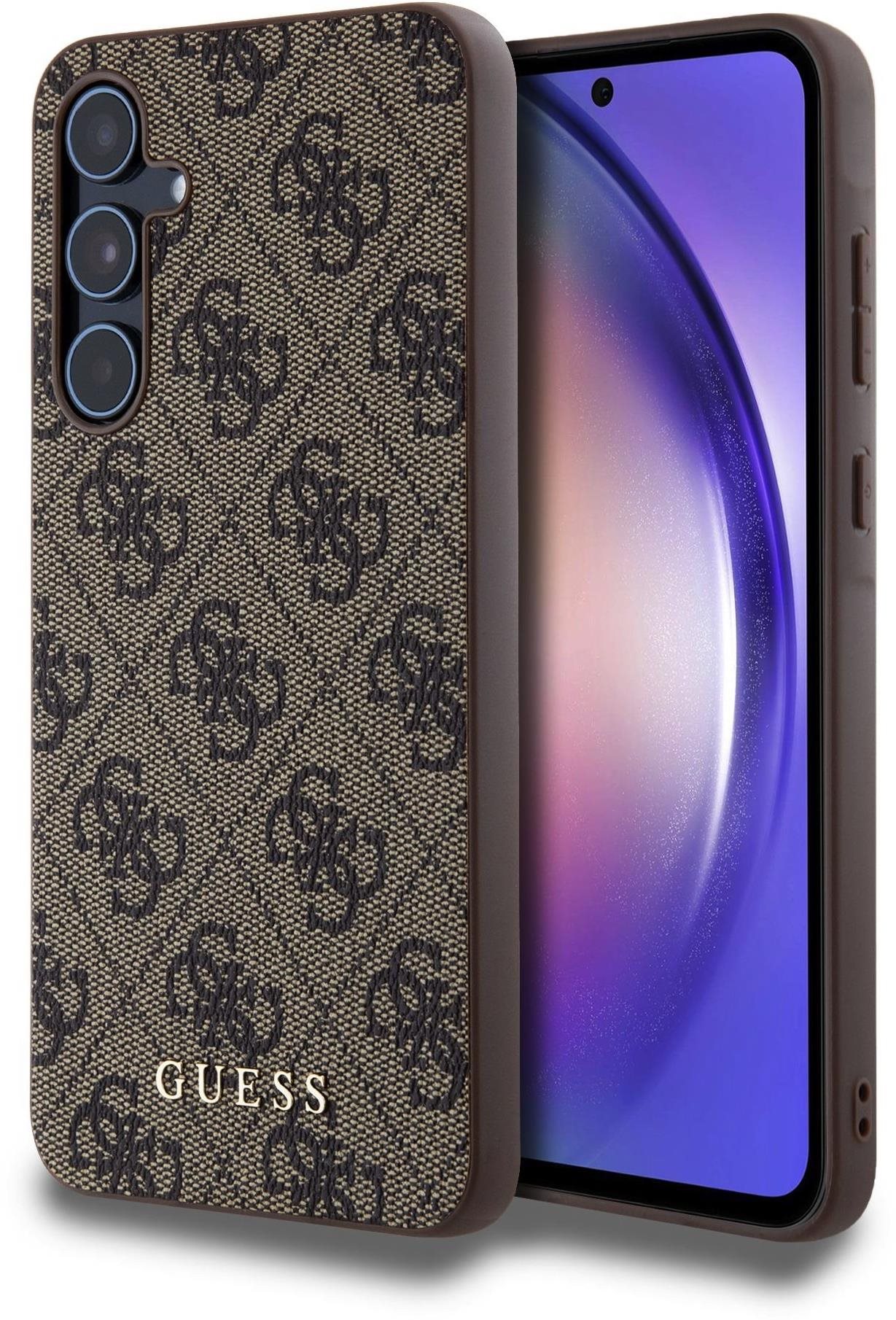 Guess 4G Zadný Kryt na Samsung Galaxy A55 5G Brown Kryt na mobil
