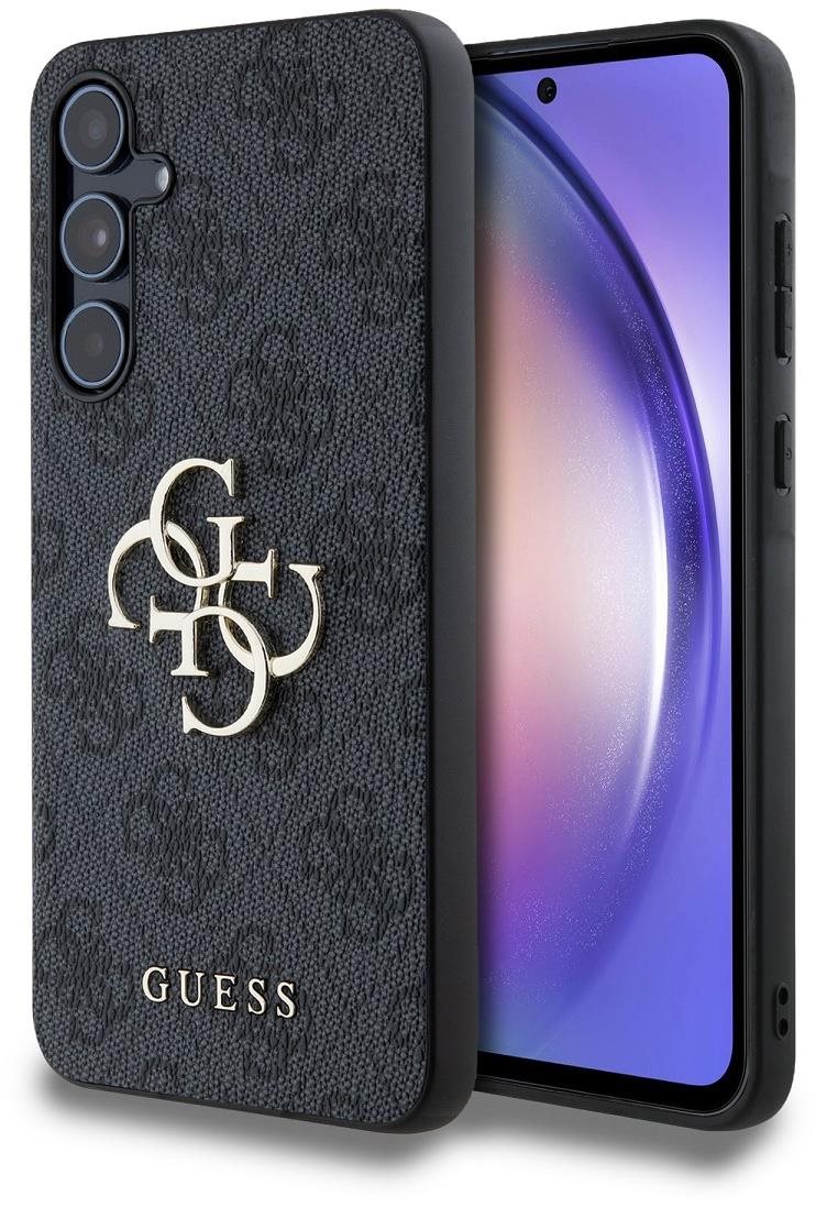 Guess PU 4G Metal Logo Zadný Kryt na Samsung Galaxy A55 5G Grey...