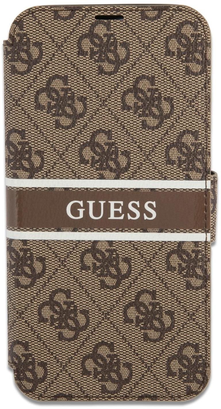 Guess PU 4G Printed Stripe Book Pouzdro pro Apple iPhone 13 mini...