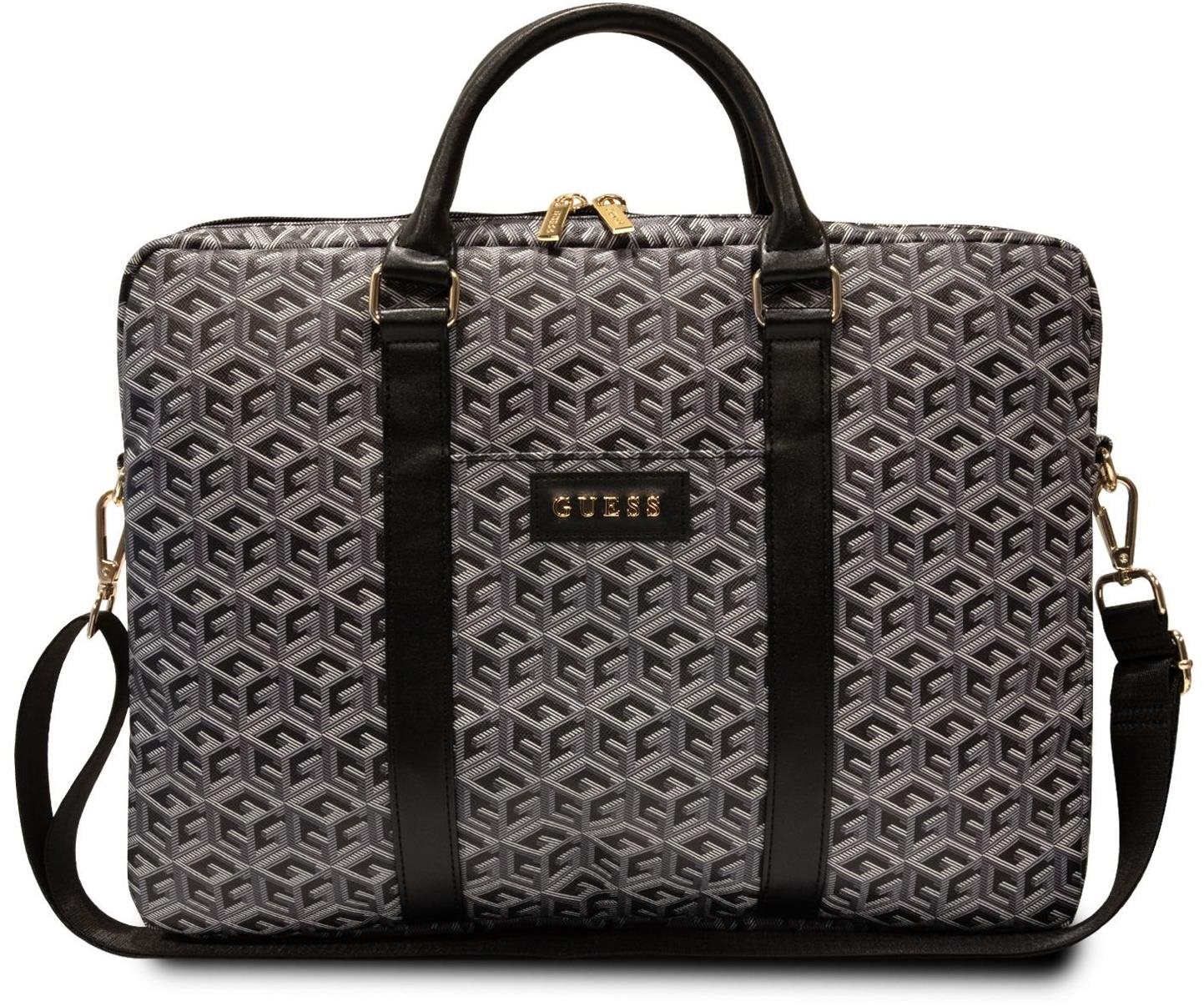Guess PU G Cube Computer Bag 15/16" Black Laptoptasche