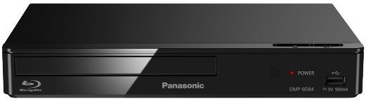 Panasonic DMP-BD84EG-K, schwarz Blue-Ray Player