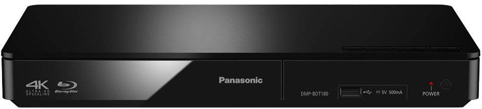 Panasonic DMP-BDT180EG fekete Blu-Ray lejátszó