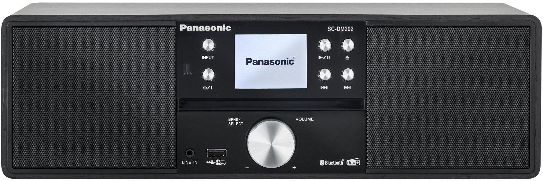 Panasonic SC-DM202EG-K čierna Mikrosystém