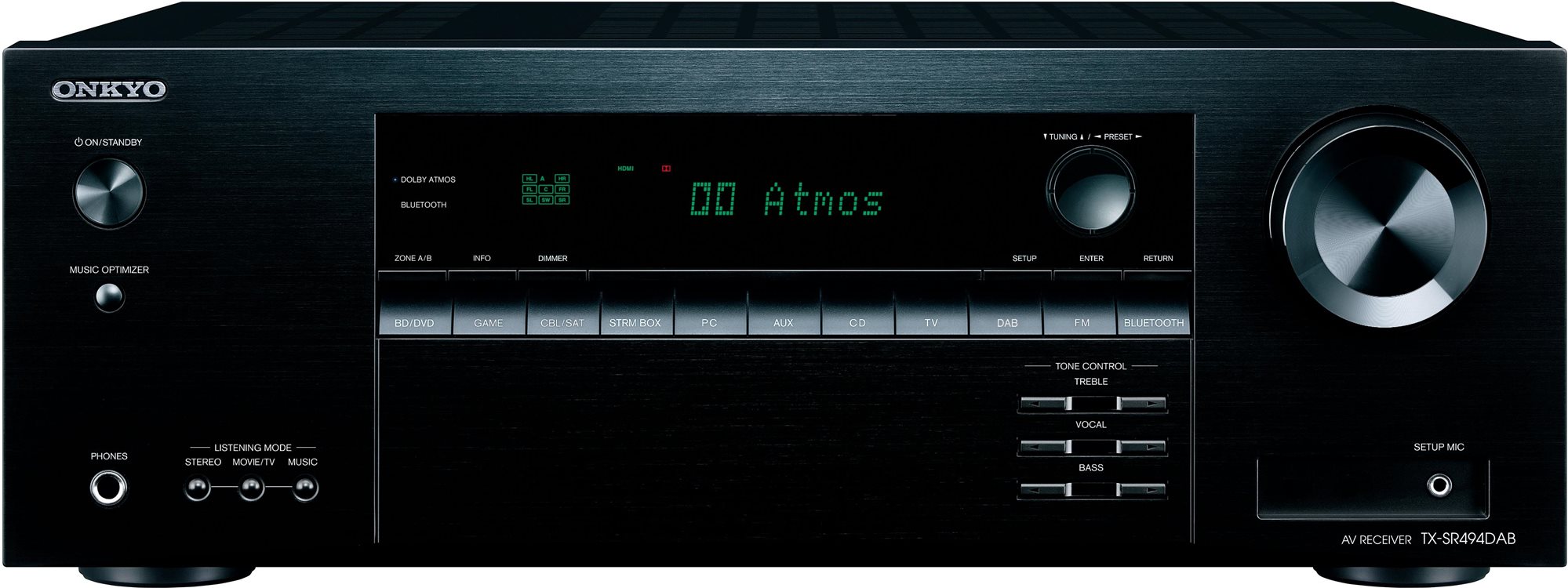 ONKYO TX-SR494DAB čierny AV receiver