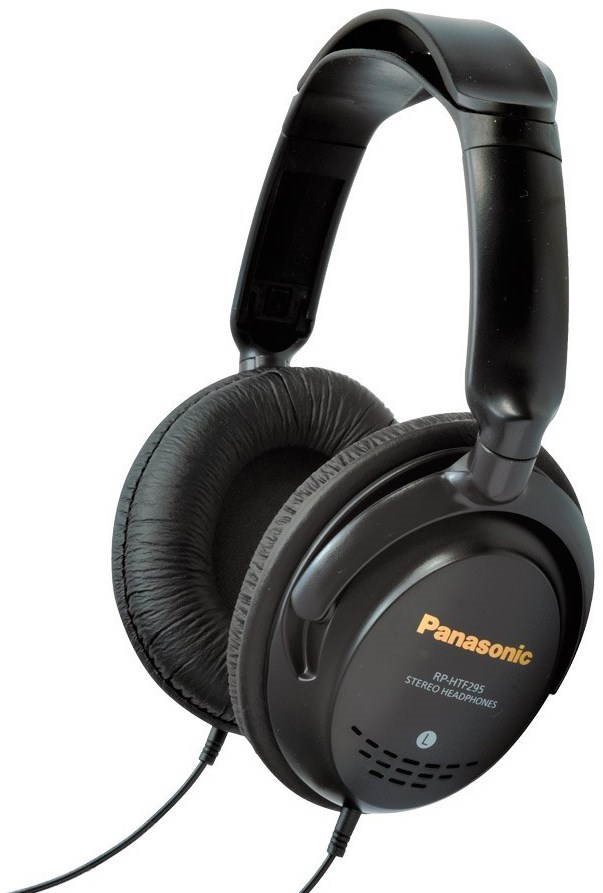 Panasonic Lightweight Over-Ear Monitor Headphones RP-HTF295-K...