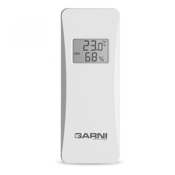 Garni 052H, bezdrôtový senzor Externý senzor k meteostanici