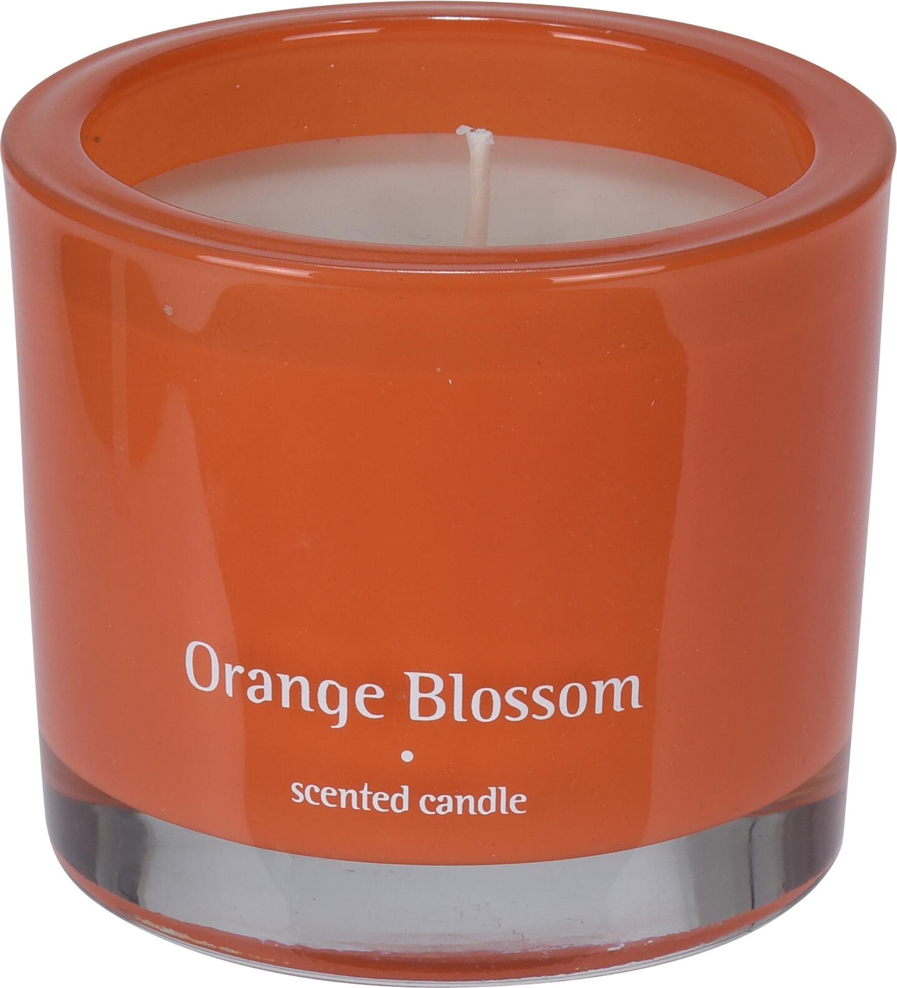 H&L Vonná sviečka v skle Bougie 9 cm, Orange Blossom, oranžová...