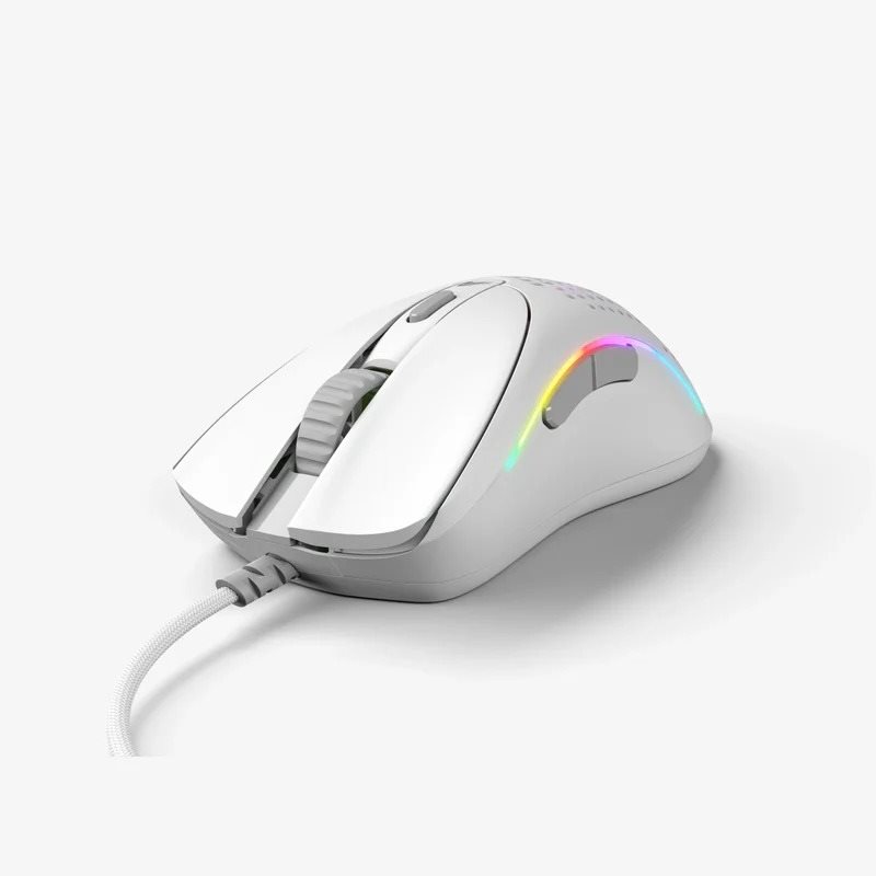 Glorious Model D 2 Gaming-mouse - white Gamer egér