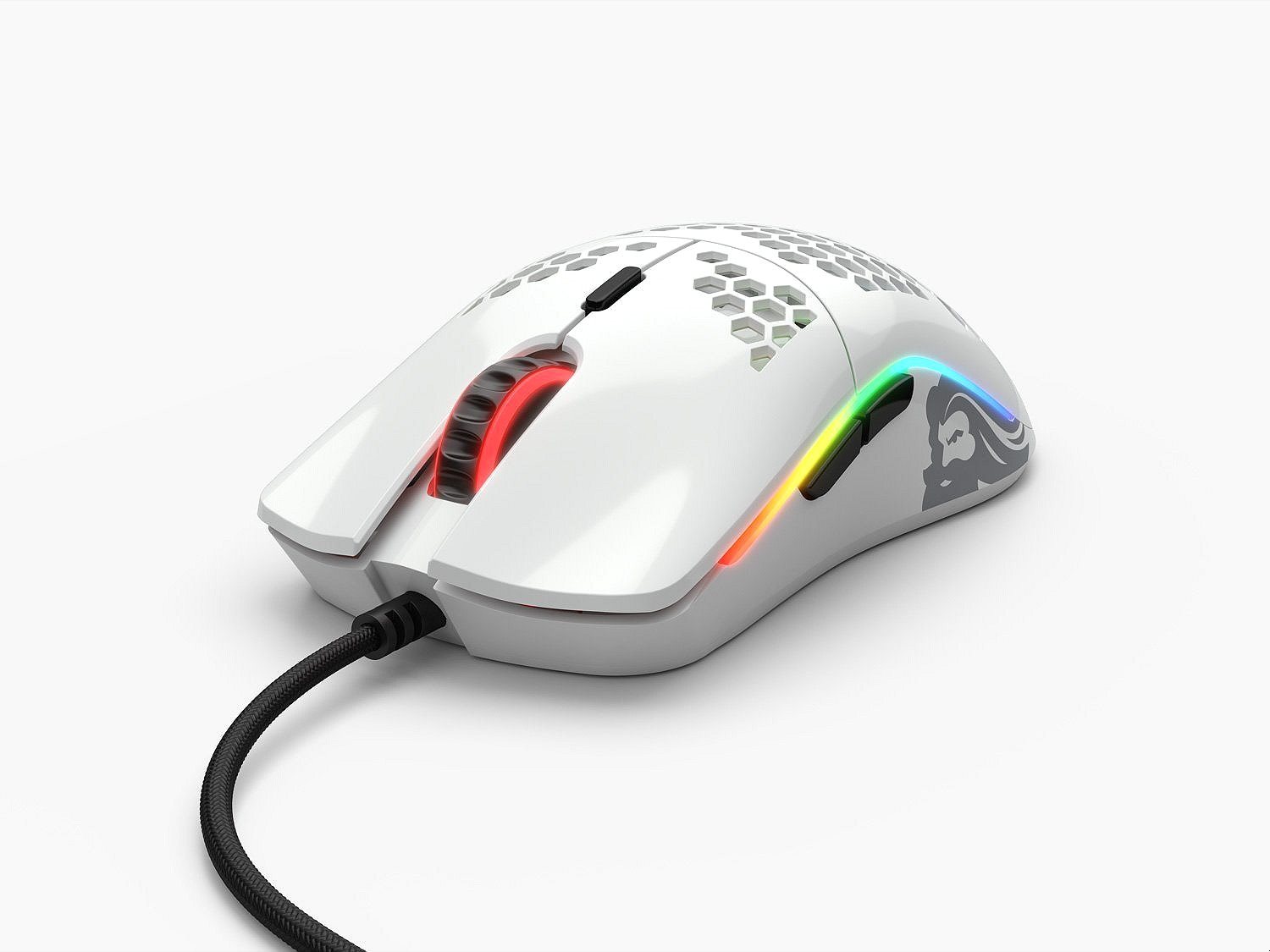 Glorious Model O (Glossy White) Gamer egér