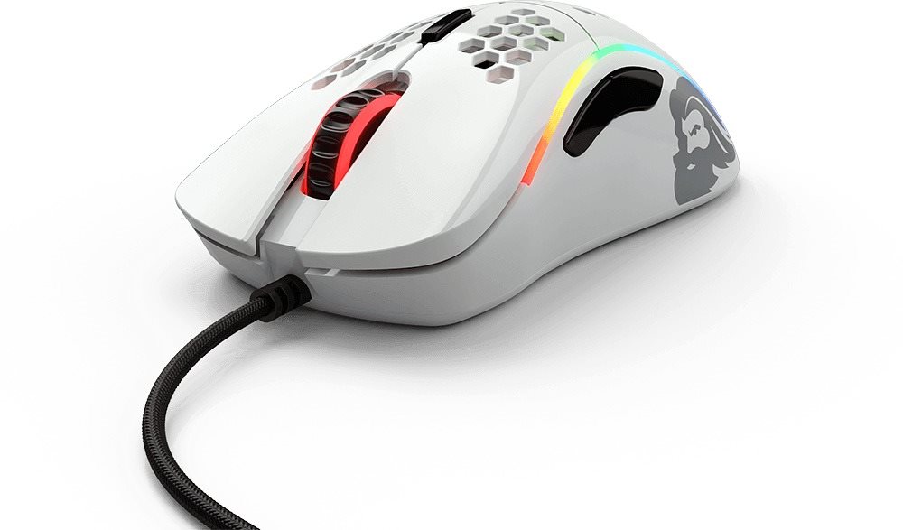 Glorious Model D (Glossy White) Gaming-Maus