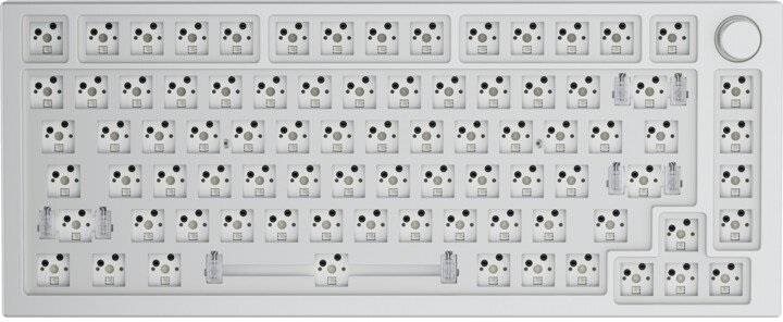 Glorious GMMK Pro Tenkeyless Modular White Ice - US...