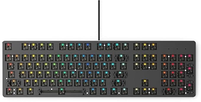 Glorious GMMK Full-Size - Barebone, ANSI Benutzerdefinierte Tastatur